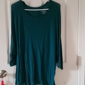 Green blouse